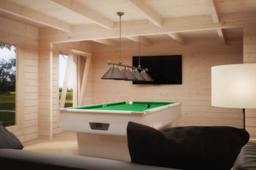 Hansa Pool Room Interior